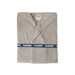 Cannon Plain Bathrobe Cotton, Dark Beige Color