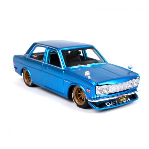 Maisto 1971 Datsun 510, Scale 1:24, Blue Color