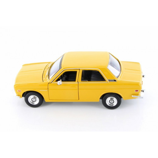 Maisto 1971 Datsun 510, Scale 1:24, Yellow Color