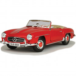 Maisto 1955 Mercedes Benz 190SL, Scale 1:18, Red Color