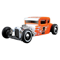 Maisto Ford Model A Harley Davidson, Scale 1:24, Orange Color