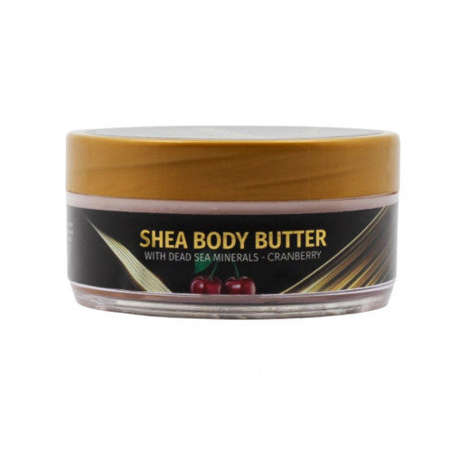 Dr. Safi Shea Body Butter With Dead Sea Minerals, Cranberry Flavor, 150 Ml