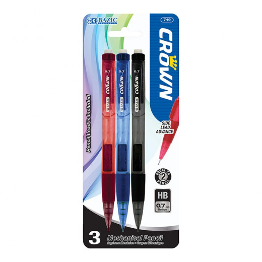 Bazic Mechanical Pencils,3 Pack