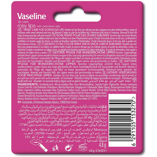 Vaseline Lip Care, Rosy Lips