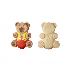 Little Hands Gypsum Teddy Bear Coloring Art, (M) Size