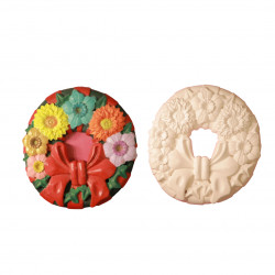 Little Hands Gypsum  Flower Coloring Art , (L) Size