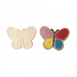 Little Hands Gypsum  Butterfly Coloring Art, (S) Size