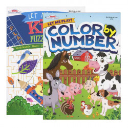 Kappa Let Me Play Book Activity & Coloring