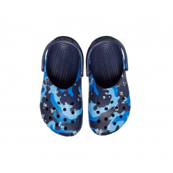 Crocs Classic Camo Clog For Boys, Blue Color, Size 28-29