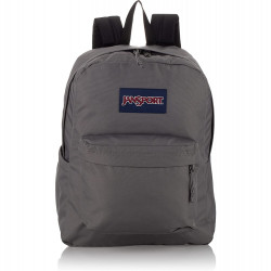 JanSport Superbreak Plus Backpack, Grey Color