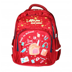 ِAmigo School Backpack, Red Color, 40 Cm