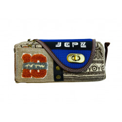 Cool Zone Pencil Case, Army Design, Blue Color