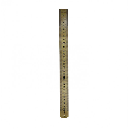 Stainless Steel Metal Ruler, 30 Cm