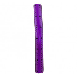 Flexible Ruler, Purple Color, 30 Cm