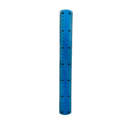 Flexible Ruler, Blue Color, 30 Cm