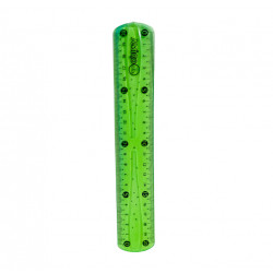 Amigo Flexible Ruler, Green Color, 20 Cm