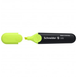 Schneider Job Text Marker, Refillable, Yellow Color