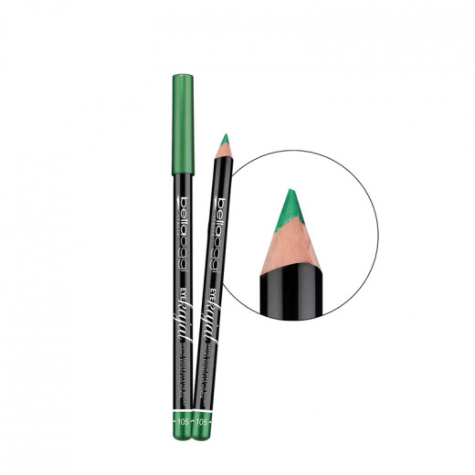 Bellaoggi Kajal EyeLiner, Green Color, Number 105