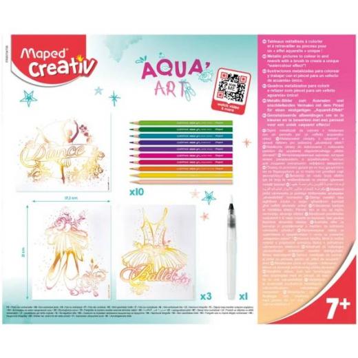 Maped Creative Watercolor Set Aqua Art, Ballet Dance Design