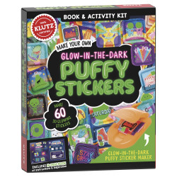 Klutz Make Your Own Glow In The Dark Puffy Stickers