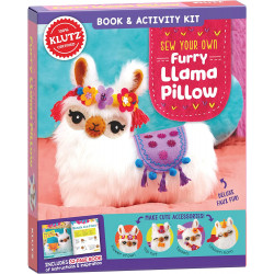 Klutz Sew Your Own Furry Llama Pillow Craft Kit