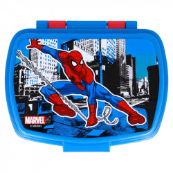 Stor Plastic Lunch Box, Spiderman Design