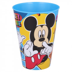 Stor Plastic Cup, Mickey Mouse Design, 430 Ml