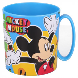 Stor Plastic Microwave Mug, Mickey Mouse Design, 350 Ml