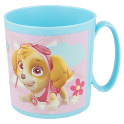 Stor Plastic Microwave Mug, Paw Patrol Girls Design, 350 Ml