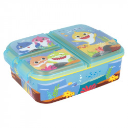 Stor Multi Compartment Lunch Box, Baby Shark Design