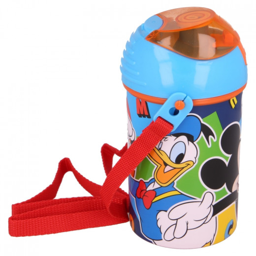 Stor Plastic Bottle With Security Cap, Mickey Mouse Design,  450 Ml