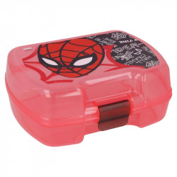 Stor Lunch Box, Spiderman Design, 7 Cm