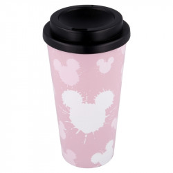 Stor Coffee Tumbler With Lid, Mickey Mouse Design, 520 Ml