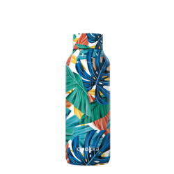 Quokka Stainless Steel Bottle, Jungle Design, 510 Ml