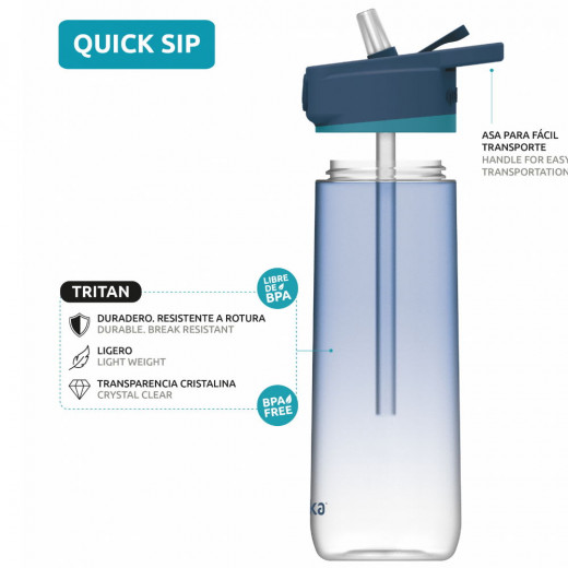 Quokka Tritan Bottle With Quick Opening, Jungle Design, 830 Ml