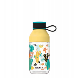 Quokka Kids Tritan Bottle With Strap, Yellow Color, 430 Ml