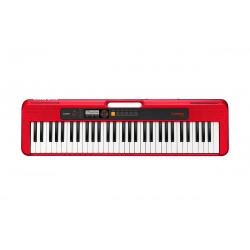 Casio Portable Keyboard, Red Color, 61 Keys CT-S200