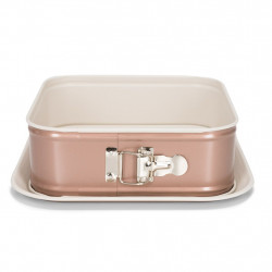 Patisse Ceramic Springform Pan Square, Beige Color, 24 Cm