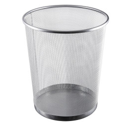 Wastepaper Basket Metal, 26 Cm