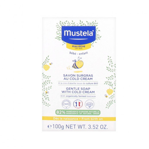 Mustela Gentle Soap with Cold Cream, 100 Gram