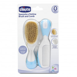 Chicco New Brush and Comb, Light Blue