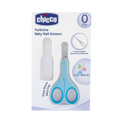 Chicco New Baby Nail Scissors, Light Blue