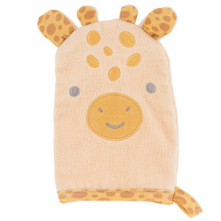 Stephen Joseph Bath Mitts, Giraffe Design