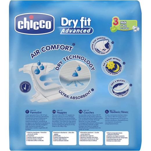Chicco Dry Fit Plus Midi 4-9 KG