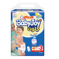 Baby Joy Pants Medium Size 3, 6-12 kg, 48 Pieces