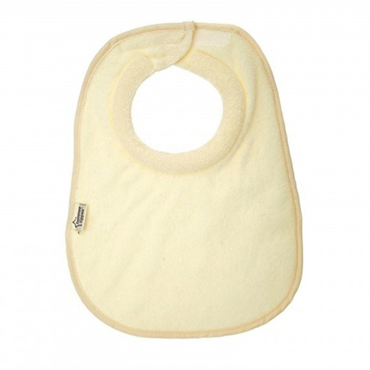 Tommee Tippee Closer to Nature Milk Feeding Bibs, Beige Color, 2 Pieces