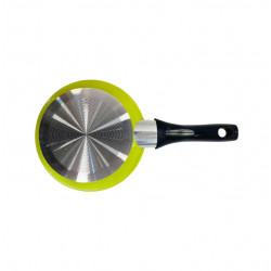 Ceramic Fry Pan, Yellow Color, 14 Cm