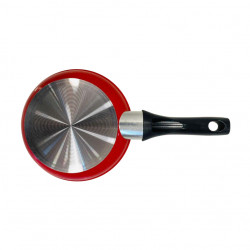 Ceramic Fry Pan, Red Color, 12 Cm