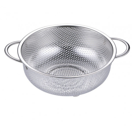 Steel Strainer With 2 Handles, 19.5 Cm