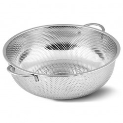 Steel Strainer With 2 Handles, 37.5 Cm